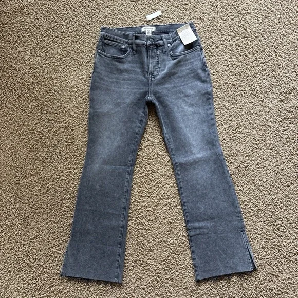 Madewell Women's Petite Kick Out‎ Full-Length Jeans CD4 Paynes Wash Size 30p NWT - Picture 6 of 11